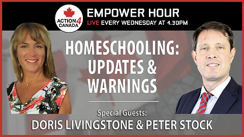 Homeschooling Updates and Warnings with Doris Livingstone and Peter Stock Aug. 20, 2025