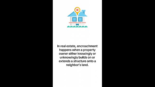 What is Encroachment in Real Estate?