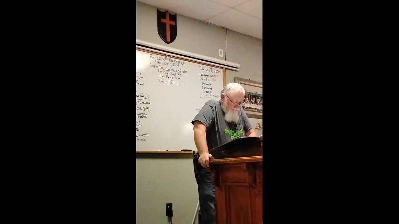 The True Vine John 15:1-16:1