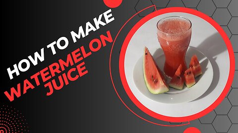 Refreshing and Delicious -The Ultimate Watermelon Juice Recipe! පැණි කොමඩු පානය by Rasa Niwasa