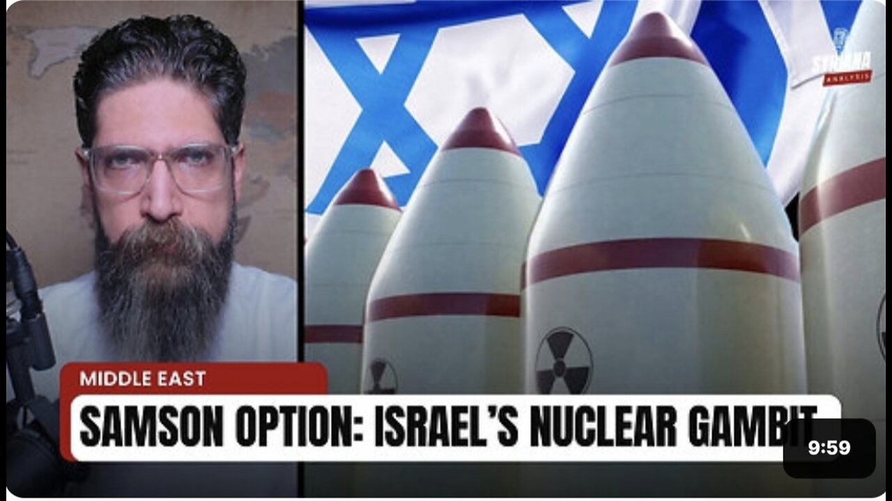 Zionist Official MELTS DOWN Over Israel's Secret Nuclear Weapons