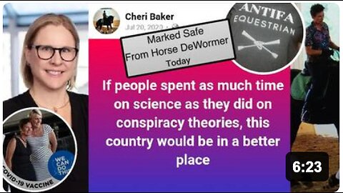 Maybe Cheri should've went with the horse dewormer??!