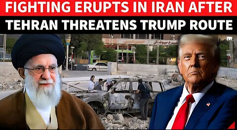 Surprise Fighting Erupts In Iran After Khamenei Threatens Trump; 'Israel-Linked' Gunman ELIMINATED