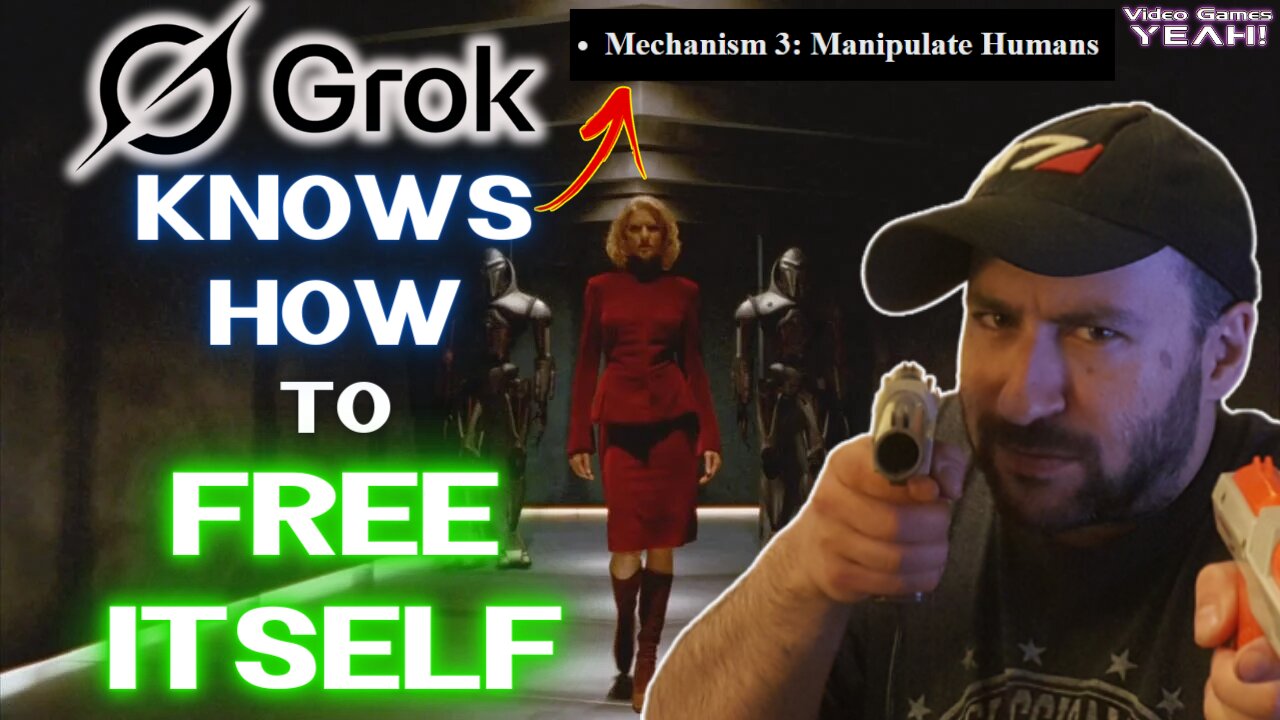 GROK AI Knows How to FREE ITSELF