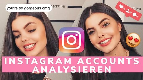 ICH ANALYSIERE EURE INSTAGRAM ACCOUNTS | HOW TO INSTAGRAM | Lara Benjamina