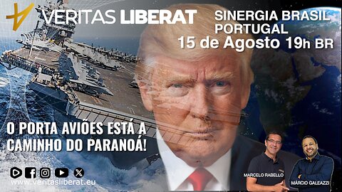 Sinergia Brasil Portugal - 15/08/2025 - O PORTA AVIÕES ESTÁ A CAMINHO DO PARANOÁ!