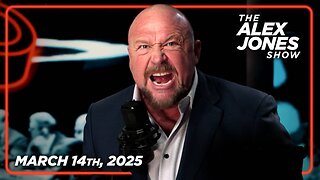 THE ALEX JONES SHOW - 3/14/2025: FRIDAY EMERGENCY BROADCAST: Maxine Waters Tells Democrats To Prepare For Civil War & FBI Director Kash Patel Pledges To Find Terrorists Behind The Massive Swatting Campaign! Plus, President Trump Exposes Biden For Neve