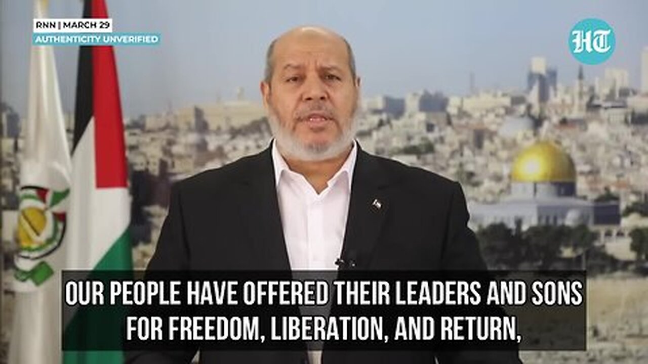 Full Speech_ Hamas Shocks US, Israel With New Gaza Govt Plan Amid Trump Takeover Push, Hostage Talks