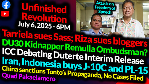 Cases VS Freedom of Expression, Tarriela v Sass, Risa v Vloggers | GTNR Ka Mentong Ka Ado