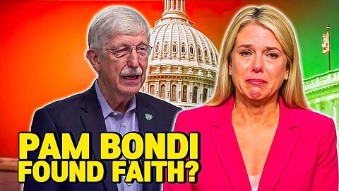 😢 Francis Collins JUST Said THIS About Jesus — Left Pam Bondi in Tears! 🙏💔