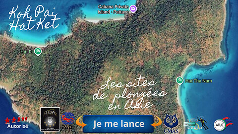 🐠🌊☀️Hat Thong Lang, Koh Pai, Un Récif Abrité pour une Plongée Paisible