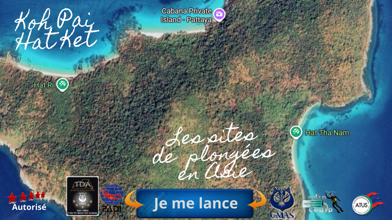 🐠🌊☀️Hat Thong Lang, Koh Pai, Un Récif Abrité pour une Plongée Paisible