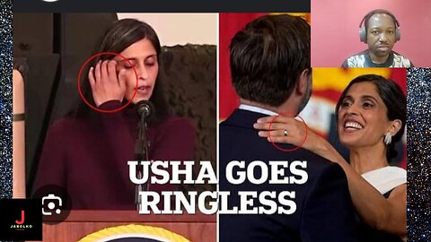 USHA VANCE RINGLESS MOMENT: SENDING SUPPORT & STRENGTH TO HER MARRIAGE #usha #erikakirk