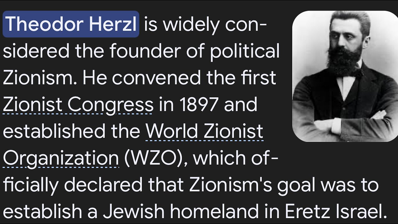 Zionism: The Ugly Truth About Zionists