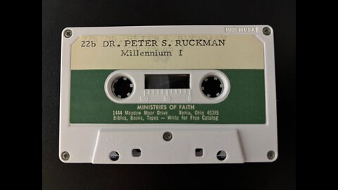 The Millenium (Part 1 of 2) - Dr. Peter Ruckman 1963