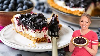 Blueberry Cream Cheese Pie