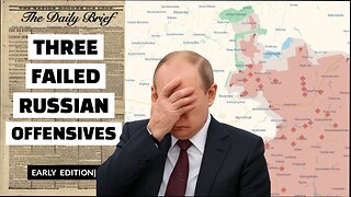 Putin's Triple Disaster: Attacks Fail, Bluff Called, Tech Arms Race Lost