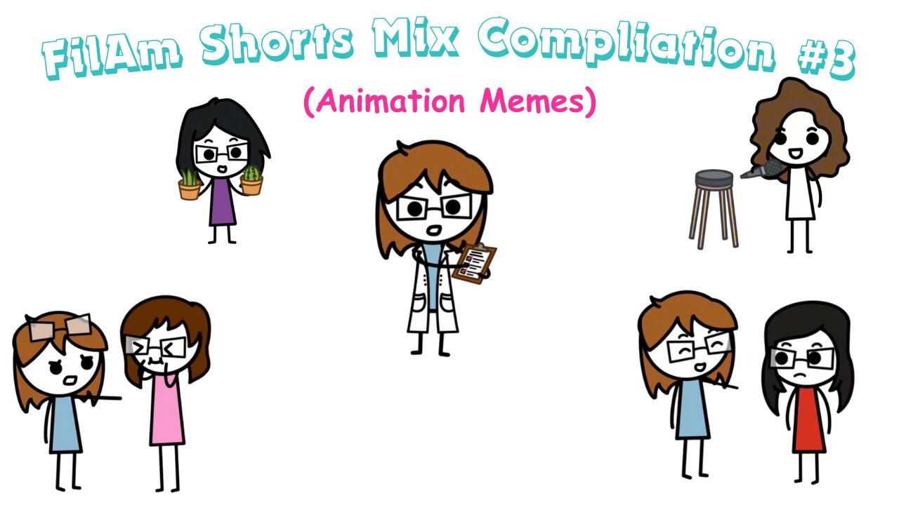 FilAm Shorts Mix Compliation #3 (Animation Memes)