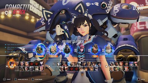 Overwatch 2 D.Va Gameplay (No Commentary)