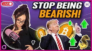 INSANE Trump drops HUGE Crypto Bombshell Stop being BEARISH