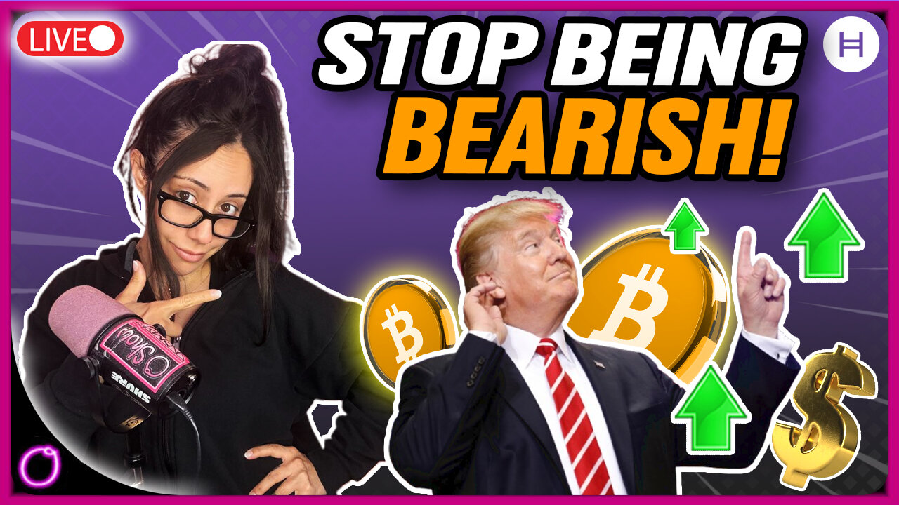 INSANE Trump drops HUGE Crypto Bombshell Stop being BEARISH