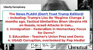 Liberty Conspiracy LIVE 6-16-25 Israel-US v Iran, Trump's Lies, Migrant Battle Noem Invasion