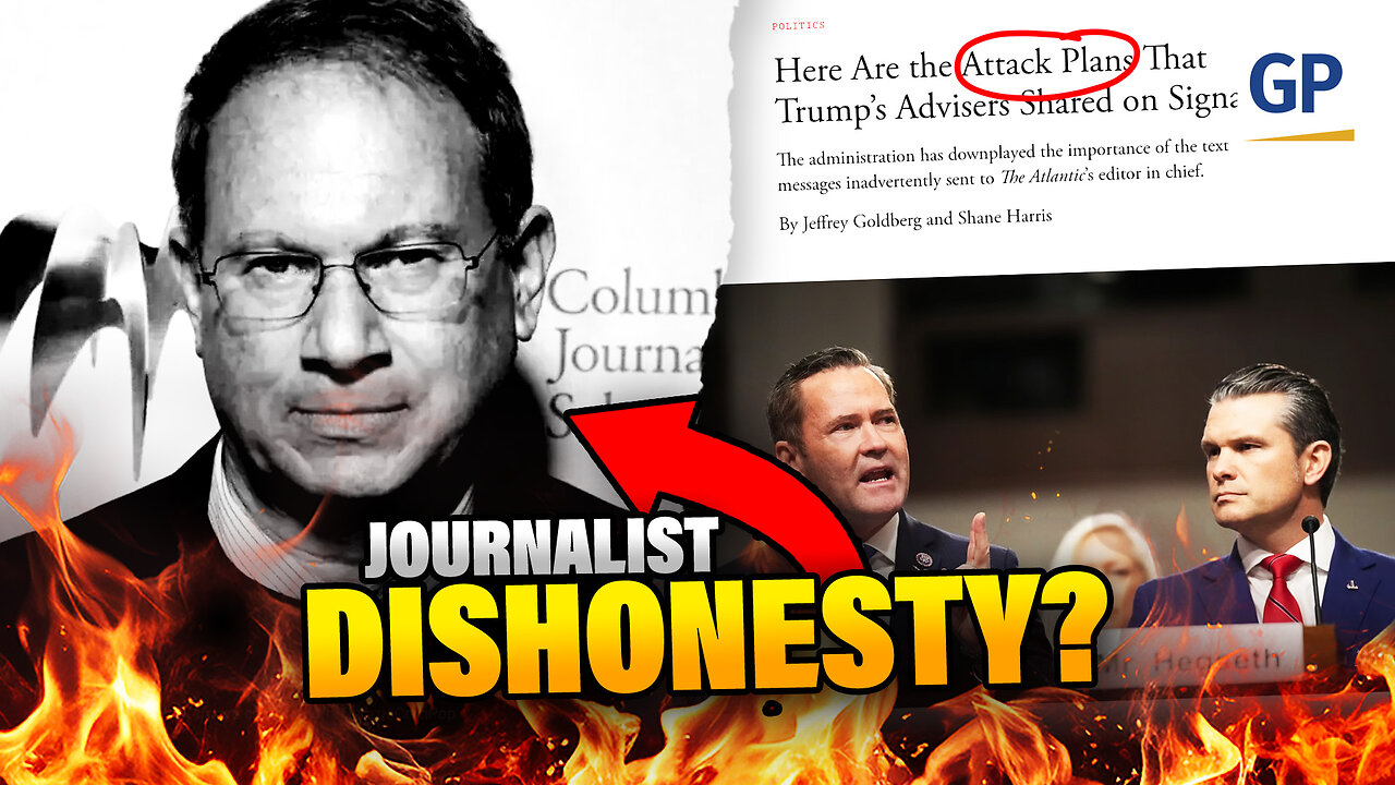 Did Goldberg LIE? Journalist at Center of Signal Leak Scandal CAUGHT Embellishing | Elijah Schaffer