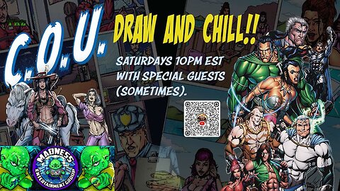 C.O.U. Draw and Chill with your host Christian Zaffo @christianzaffo8432