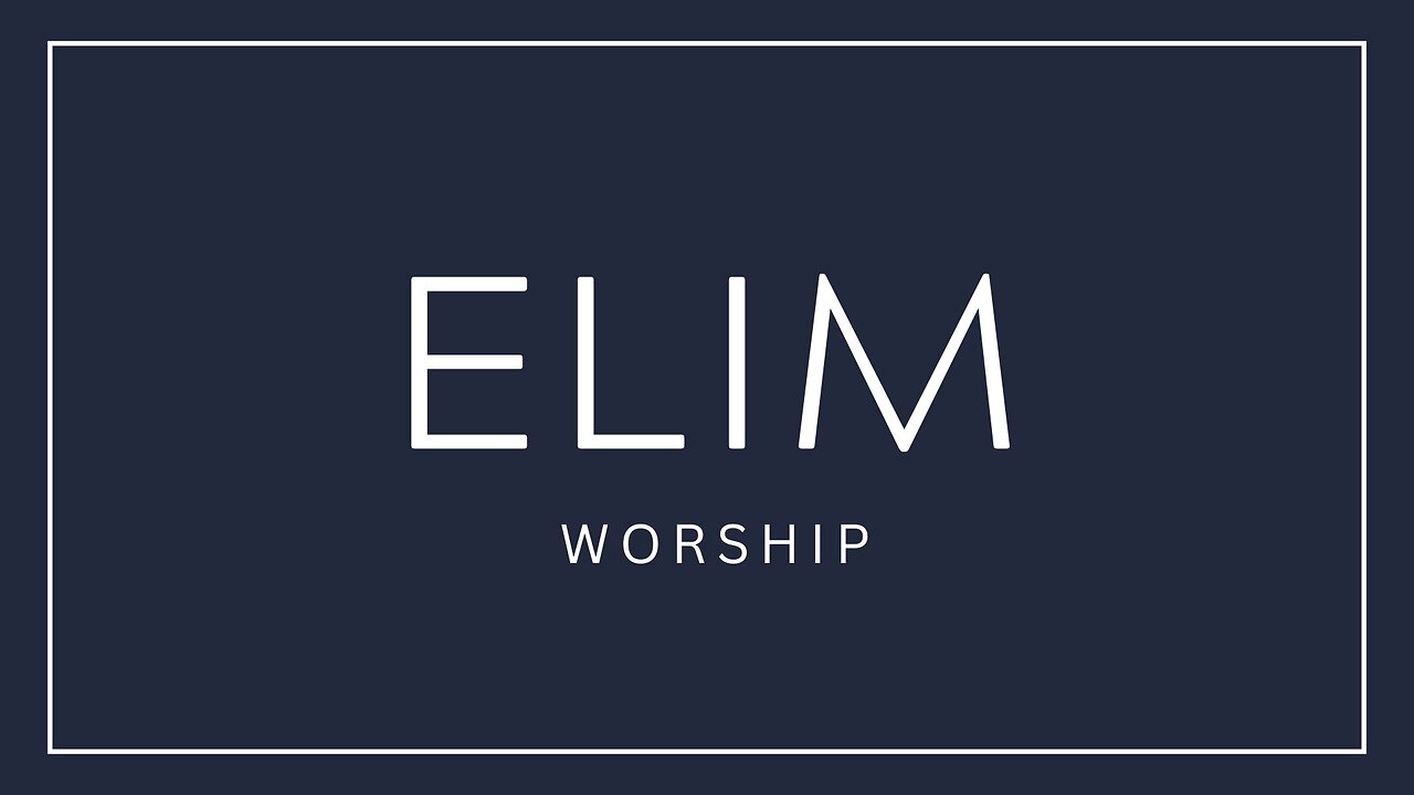 In Control & I Will Exalt You