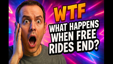 Free Rides Can’t Last Forever… Here’s What Happens Next