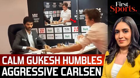 Gukesh Beats Carlsen_ Norwegian_s Angry Reaction Goes Viral _ First Sports With Rupha Ramani _ N18G