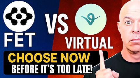 FET vs VIRTUAL : Which AI Agent Crypto Will Explode in 2025? (Pick the Right One or Miss the Run)