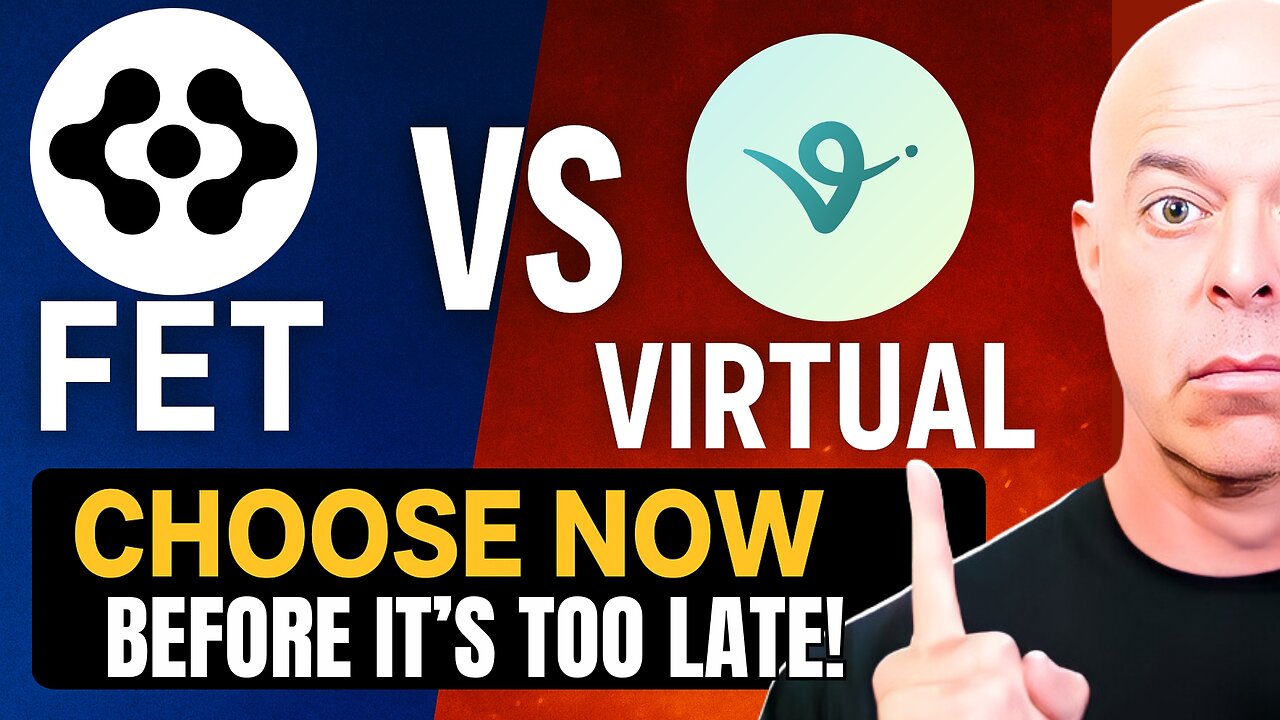 FET vs VIRTUAL : Which AI Agent Crypto Will Explode in 2025? (Pick the Right One or Miss the Run)