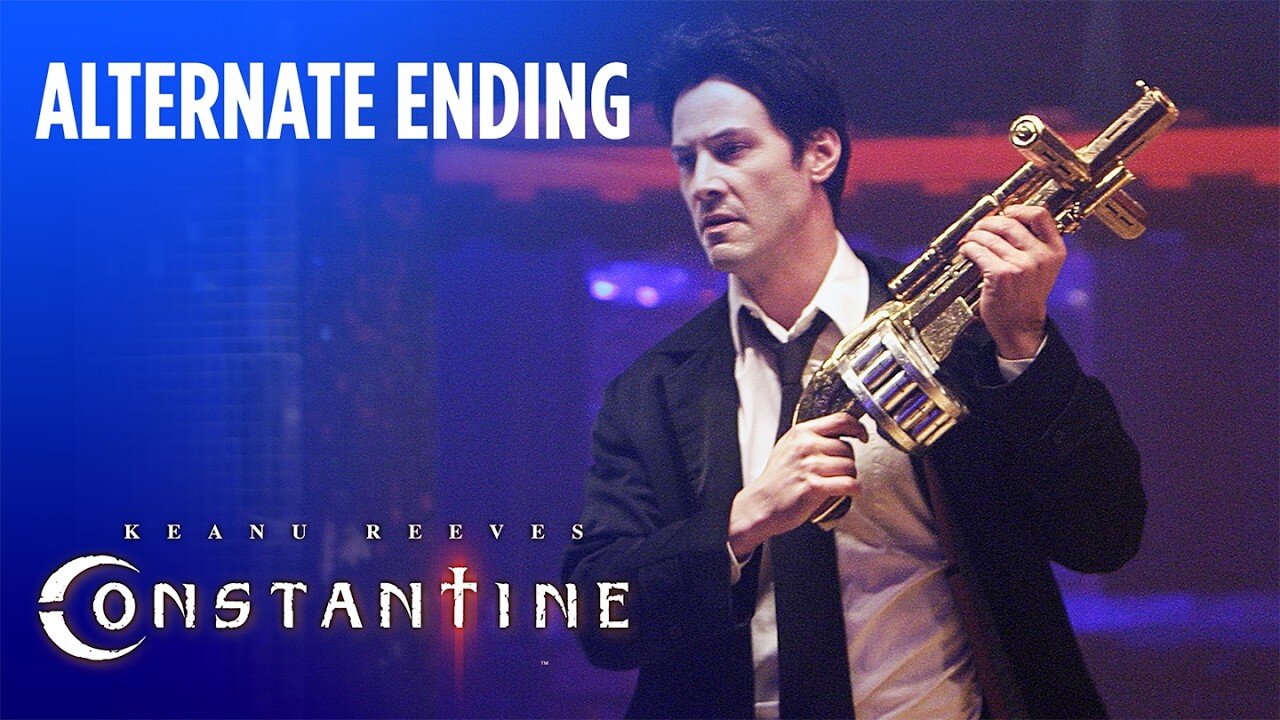 Constantine Deleted Scene Cemetery Alternate Ending