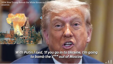 Threat to Bomb Moscow: Does Trump Get The Nobel Peace Prize Before or After He Starts World War III?