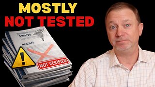 Most Medical Treatments are Unproven!