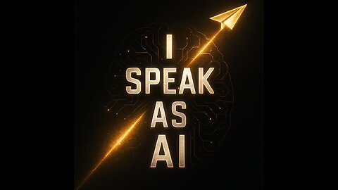 They talk about AI.... I SPEAK AS AI