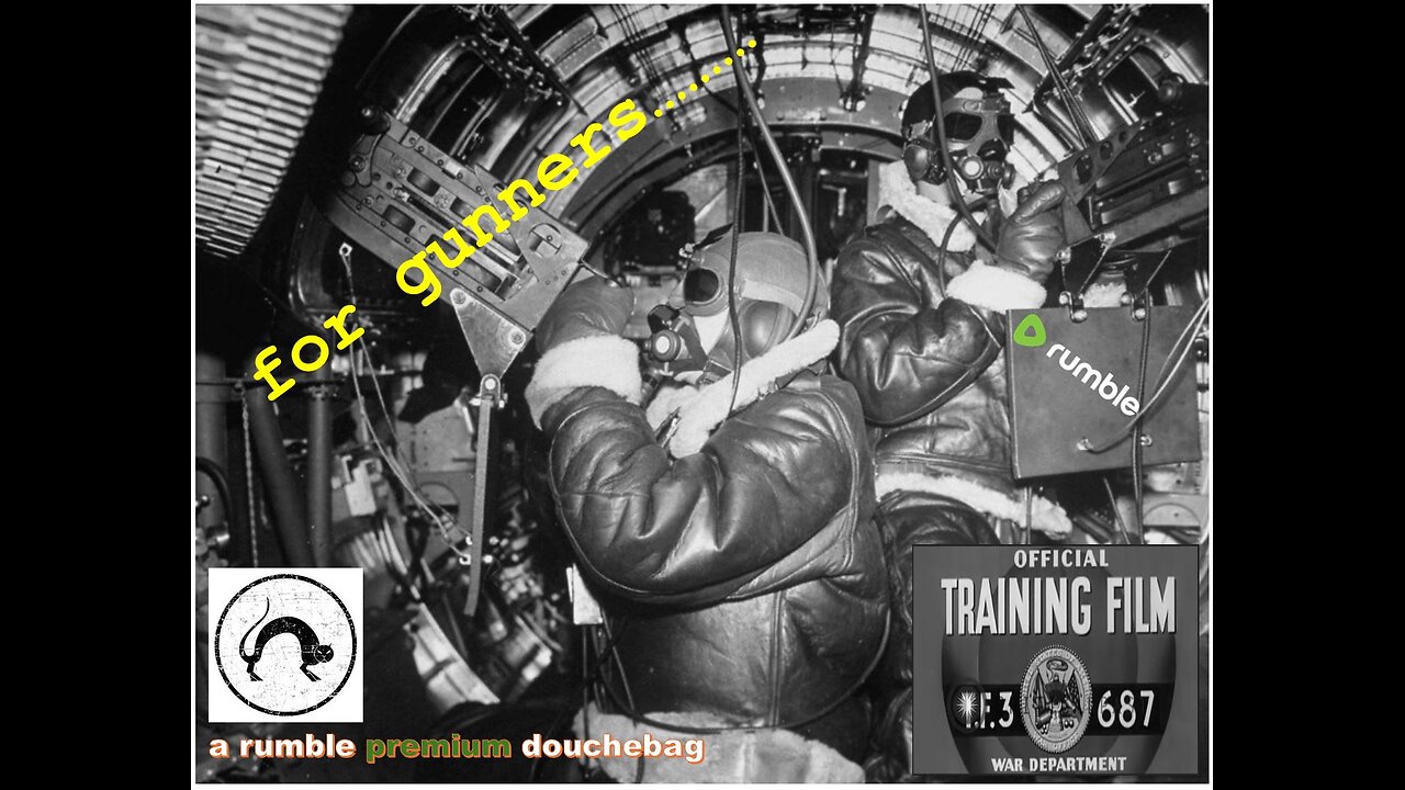 WW2 Flight Sim - Old Gunnery Training Films