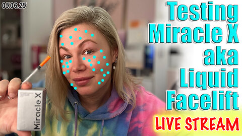 Live Testing Miracle X aka Liquid Facelift, AceCosm.com and code Jessica10 saves you money!