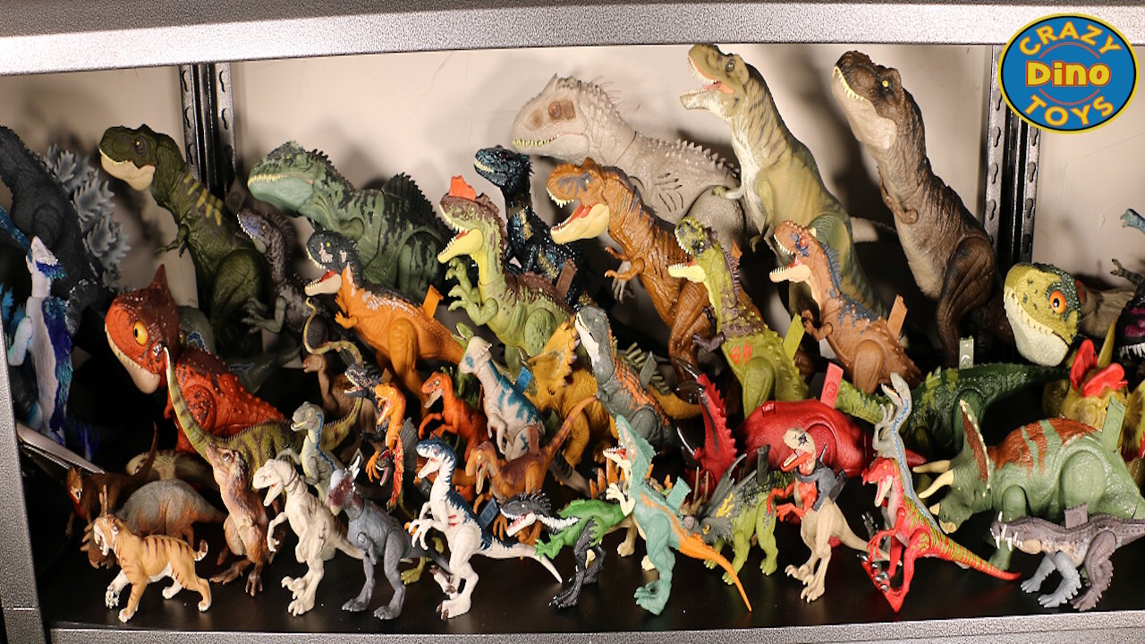 Huge Collection 51 Jurassic World Dinosaur Toys Unboxed 2025 Chaos Theory Toys Jurassic Park Toys