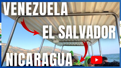 ¡OTRA FORMA de LLEGAR a NICARAGUA🌊🚤🥰