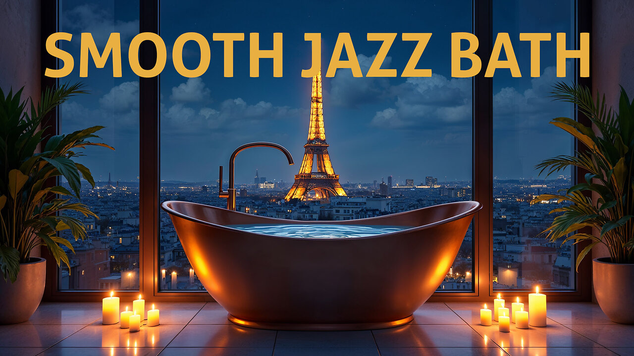 Smooth Jazz Bath | Relaxing Music for Evening Self-Care
