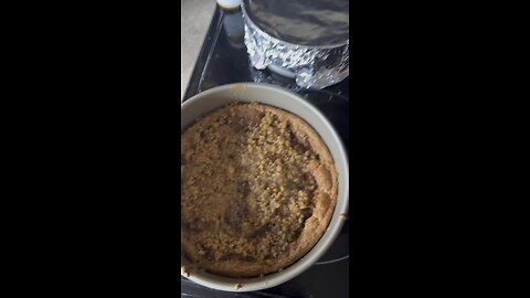 Cinnamon strudel cake.