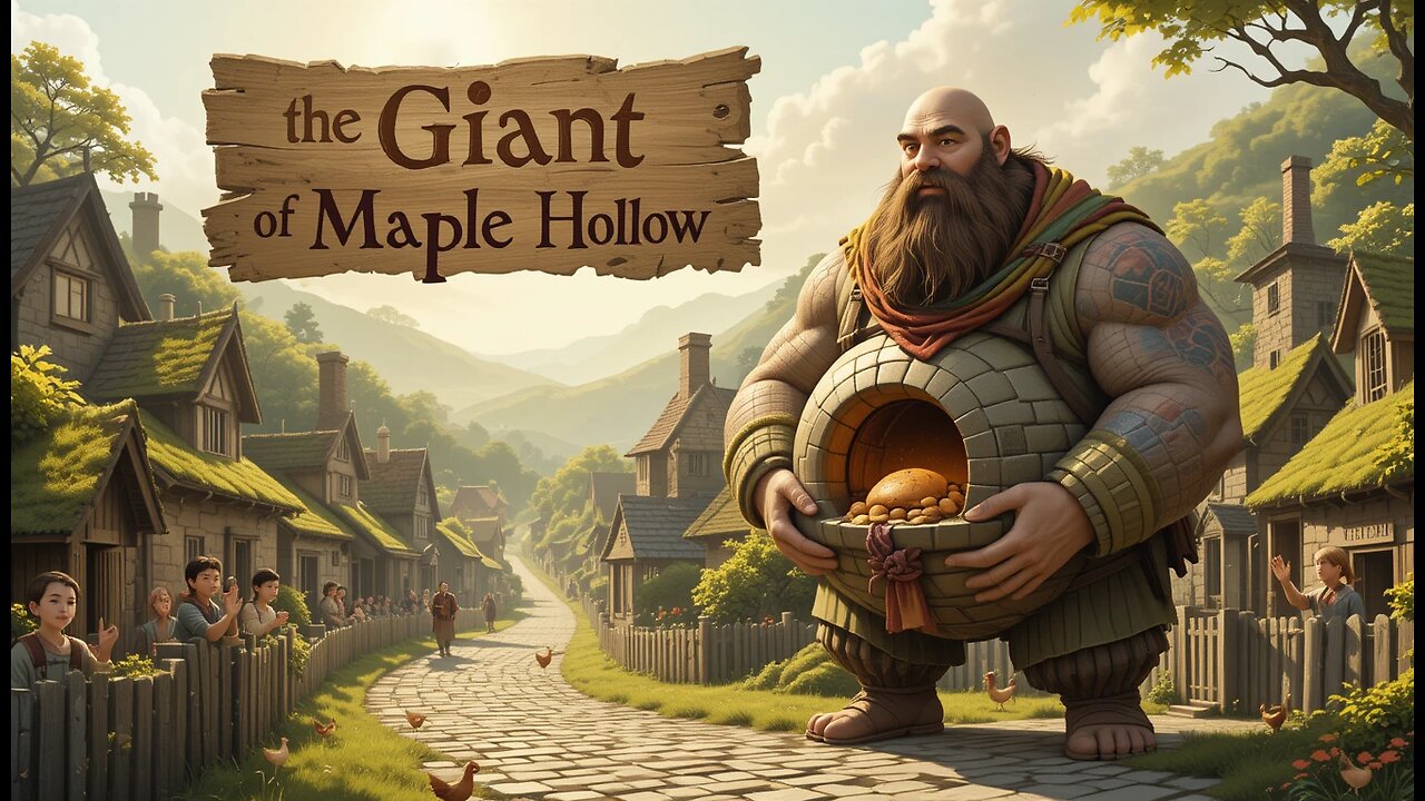 The Giant of Maple Hollow | A Gentle Bedtime Story About Belonging & Kindness | Alevora