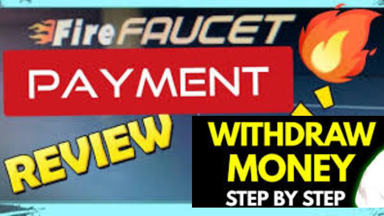 How To Withdraw Your Earnings From FireFaucet _ Make Money Online _ Work From Home _ FREE $10 BTC
