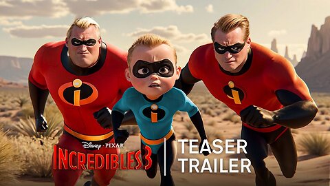 Incredibles 3 | First Trailer | Disney Pixar