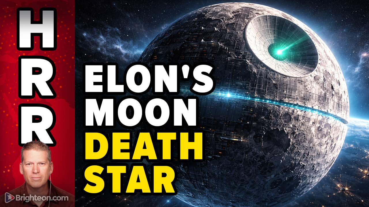 Elon Wants to Turn the Moon Into the DEATH STAR