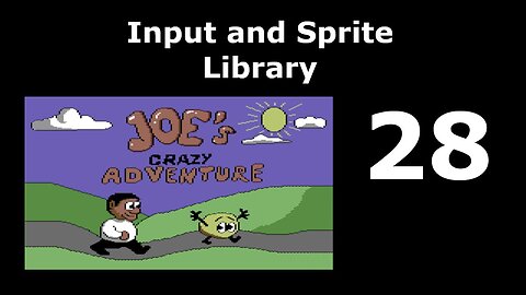 Commodore Tutorials - Programmazione Assembly C64 Parte 28 – Libreria di input e sprite