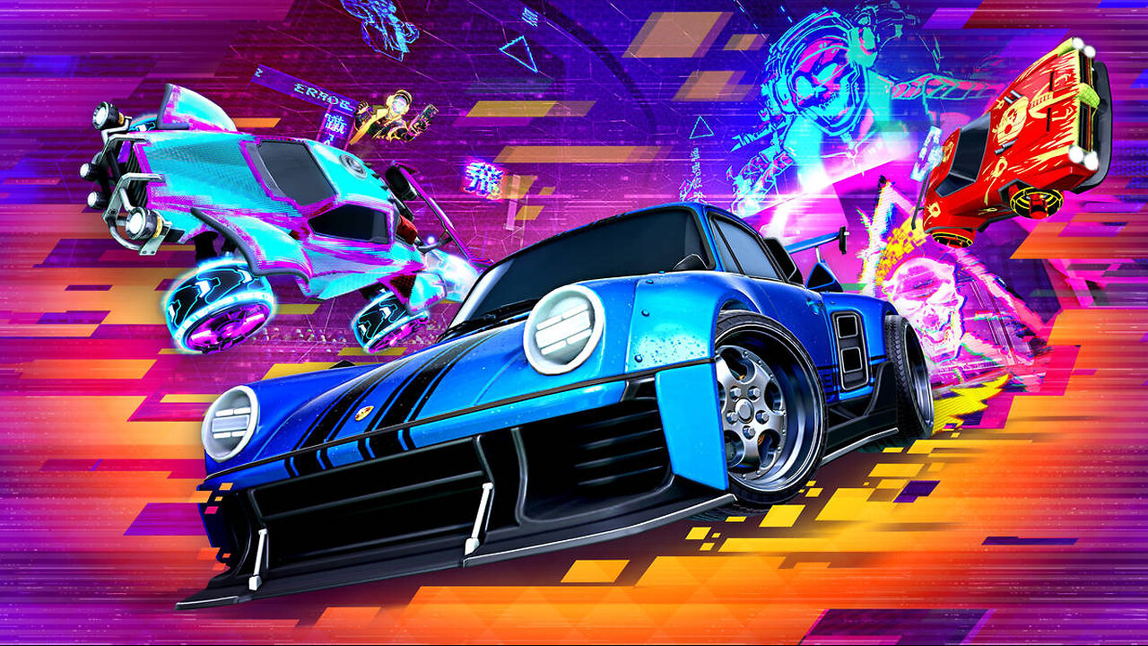 Chillin' out with some Rocket League