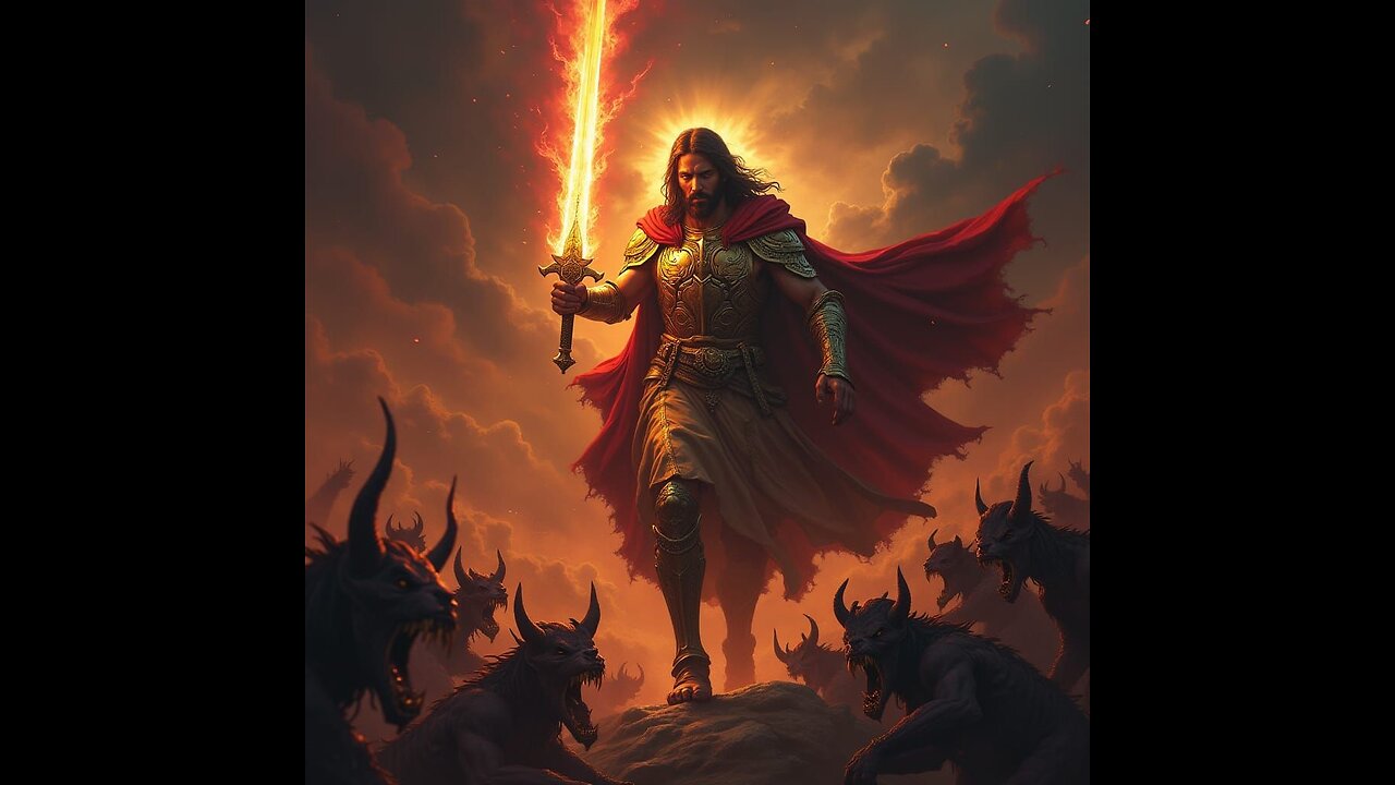 Yahweh comes with fire